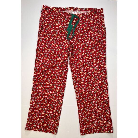Vineyard Vines Other - Vineyard Vines Cotton Holiday Golden Retriever Print Lounge Sleep Pant Size XL